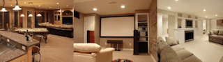 A photo of a refinished Basement by Homefix of Colorado Springs