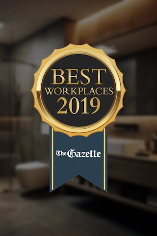 Best Workplaces award for Homefix in Colorado Springs 2019