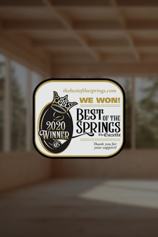 An image of the 2020 Colorado Springs Best Of Award
