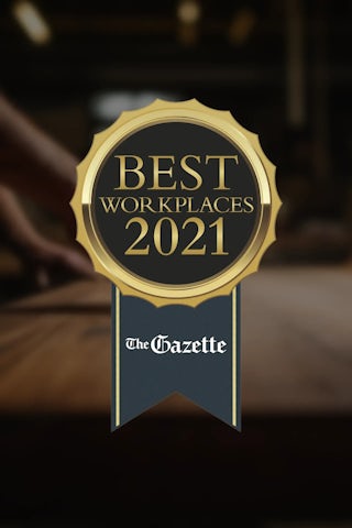 Best Workplaces award for Homefix in Colorado Springs 2021