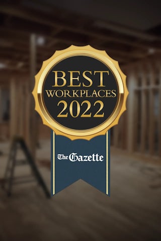 Best Workplaces award for Homefix in Colorado Springs 2022